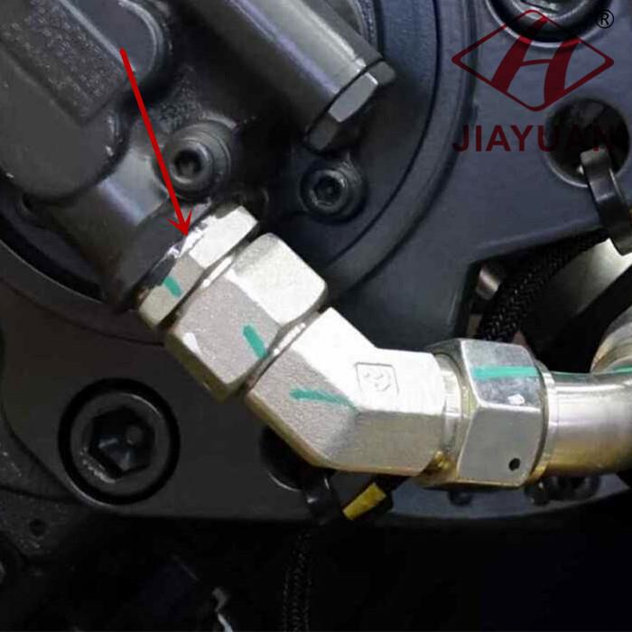 DIN 3852 part 11 form E  sud fitting usage in hydraulic equipment