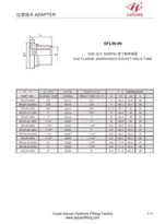 „SAE Flange 3000“ adapterio lizdas